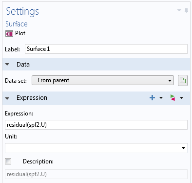 A screenshot illustrating the Segregated solver settings.