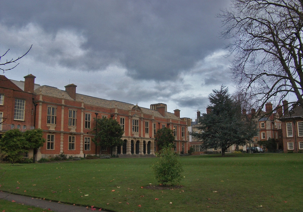 A photograph showing Somerville College in Oxford.