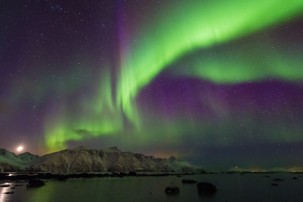 Image showing the Aurora Borealis.