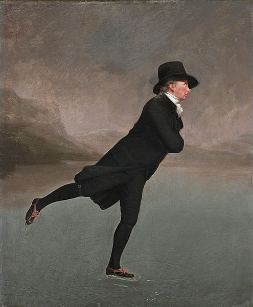 Henry Raeburn's painting titled The Skating Minister.