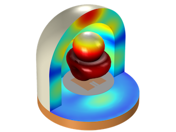electric field distribution in radome_featured
