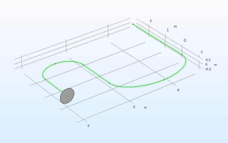 An illustration of using the Sweep operation in COMSOL Multiphysics.