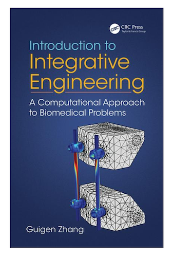 The cover of Integrative Engineering: A Computational Approach to Biomedical Problems, an FEM book.