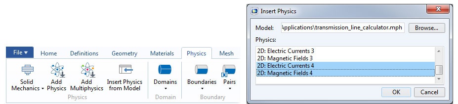 comsol Multiphysics版本5.3a中复制式功能的屏幕截图。188金宝搏优惠