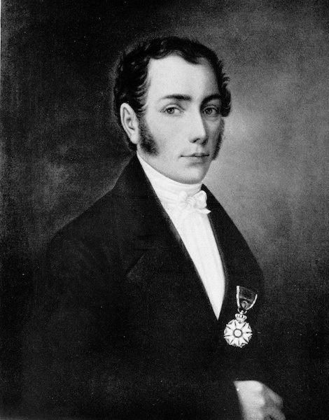 A portrait of Joseph von Fraunhofer.