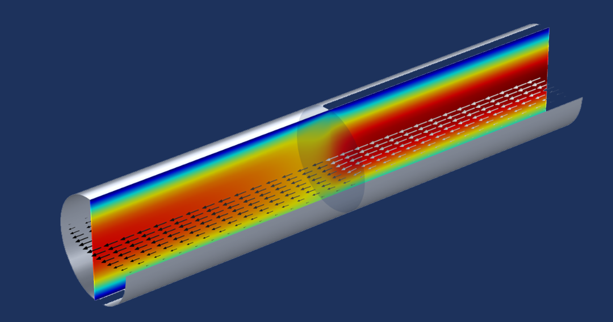 Analyze Thin Structures Using Up and Down Operators COMSOL Blog
