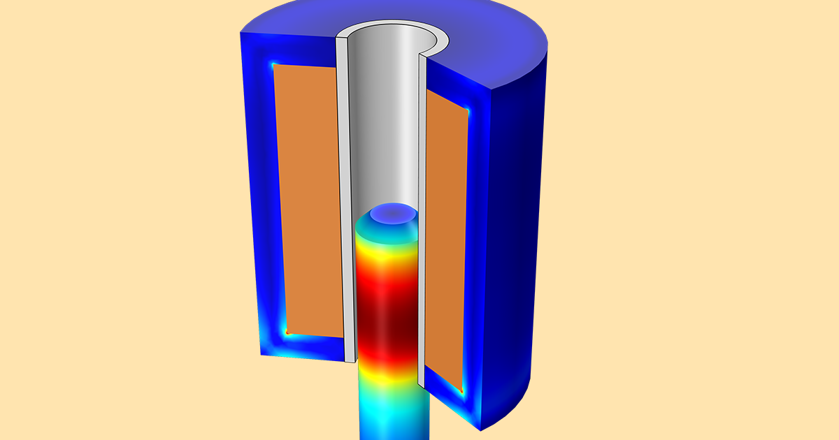 Part 1: How to Model a Linear Electromagnetic Plunger | COMSOL Blog