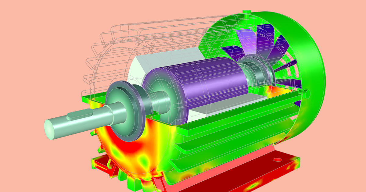 Analyzing the Structural Integrity of an Induction Motor with