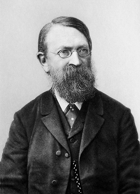 A portrait of physicist Ernst Mach.