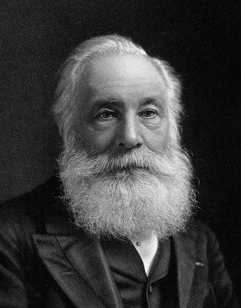 A photograph of the British chemist Sir William Henry Perkin.