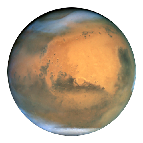 火星行星。