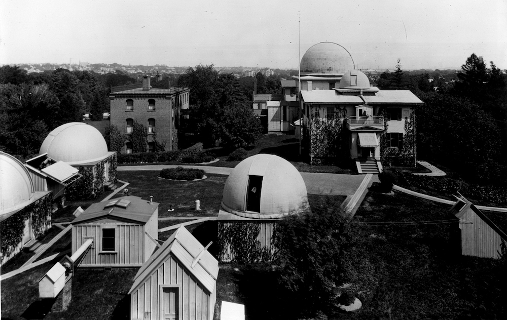 A circa-1899 photo of Harvard College Observatory, where Cecilia Payne-Gaposchkin had a fellowship in astronomy.