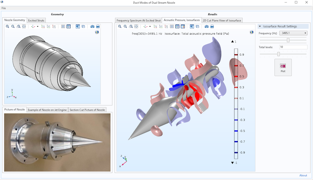 A simulation app built at the University of Hartford, an example of virtual laboratories used for STEM education.