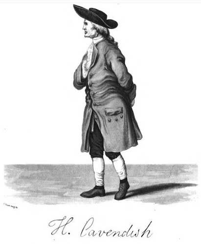 The only known portrait of scientist Henry Cavendish.