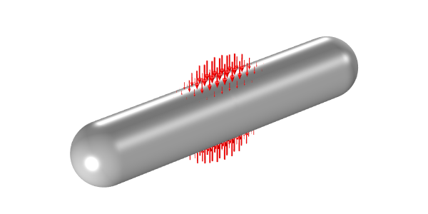 A model of a tank with thin walls that contains compressible gas and is subject to an external load, demonstrating how to use symbolic differentiation to accelerate model convergence.