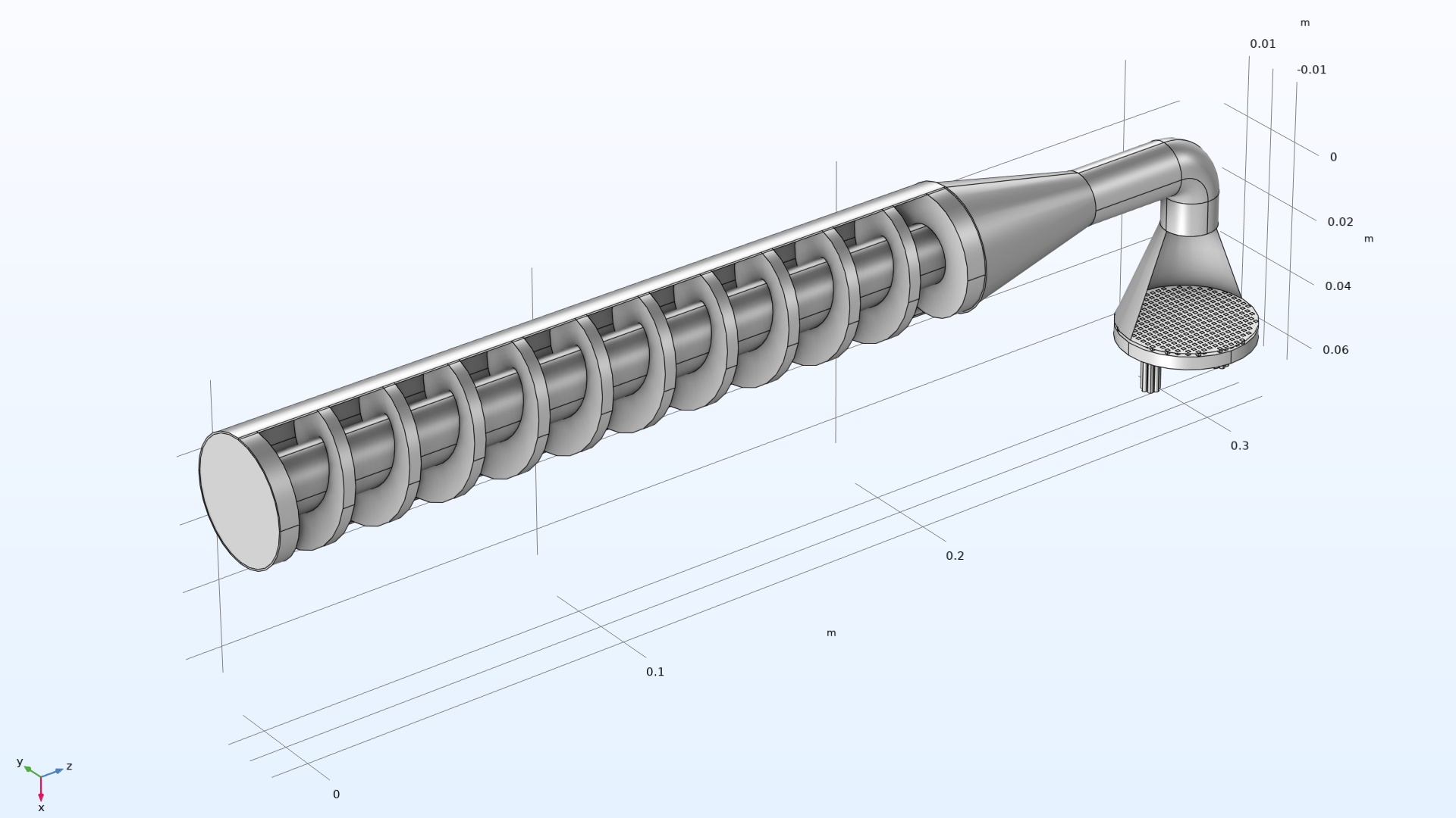 Pasta alla Simulazione: Modeling an Extruder in COMSOL® | COMSOL Blog