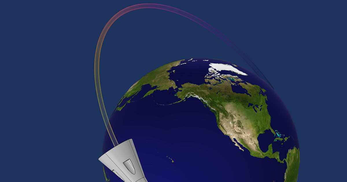 Computing and Visualizing Satellite Orbits in COMSOL® | COMSOL Blog