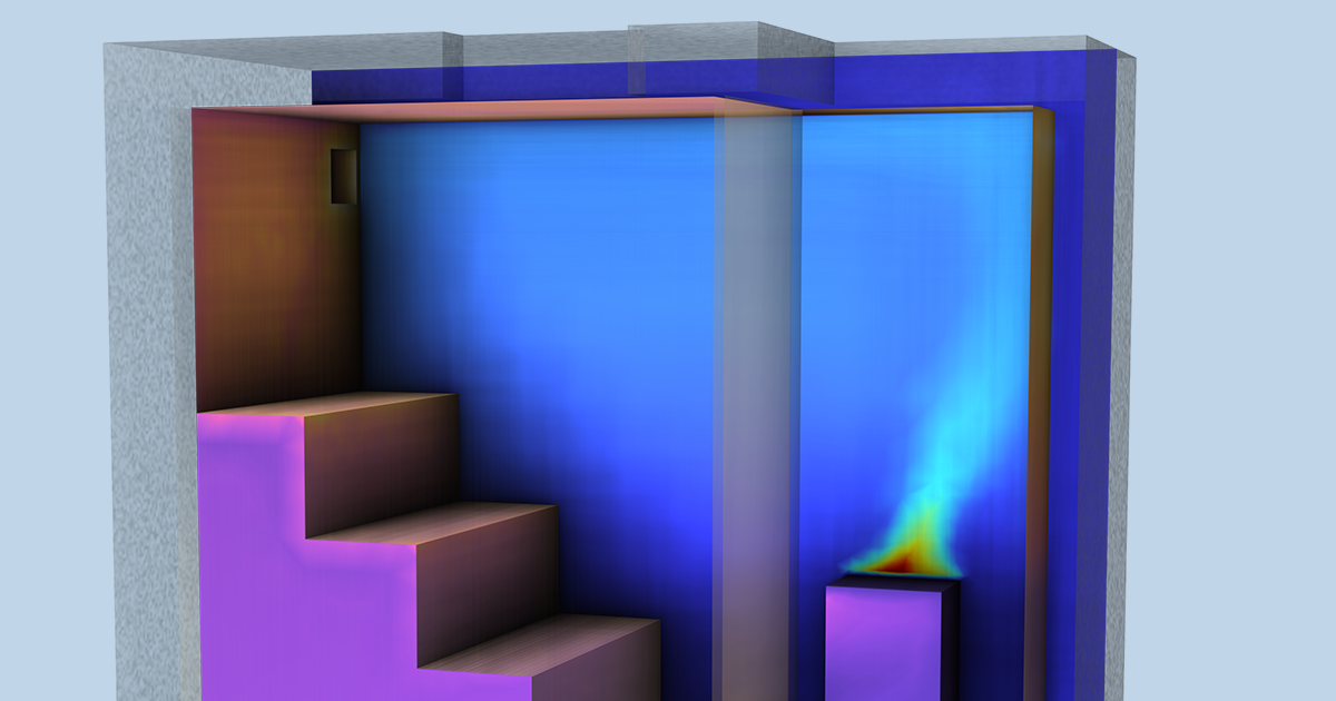 The Heat Is On Modeling Temperature Distribution in a Sauna COMSOL Blog
