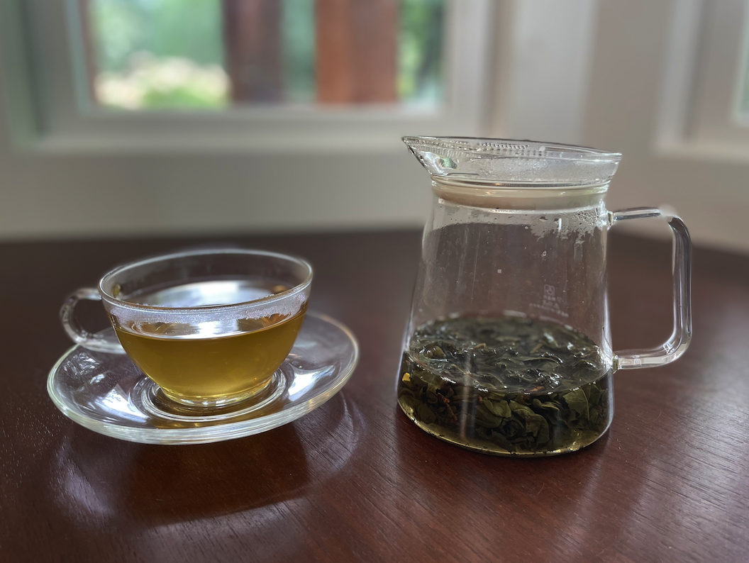 A traditional tea set from Japan.