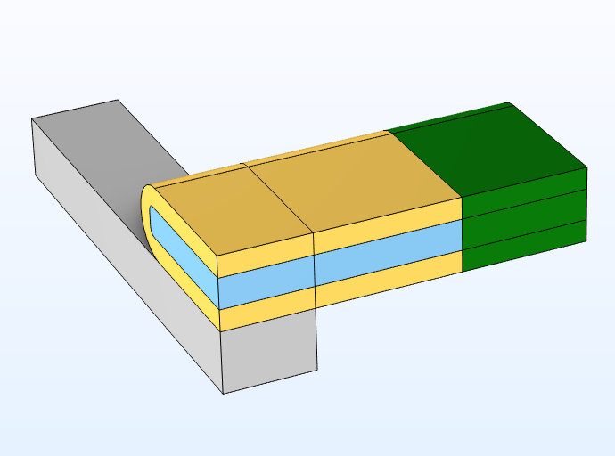 Ein Bild eines 3D-Modells einer akustischen Falle.