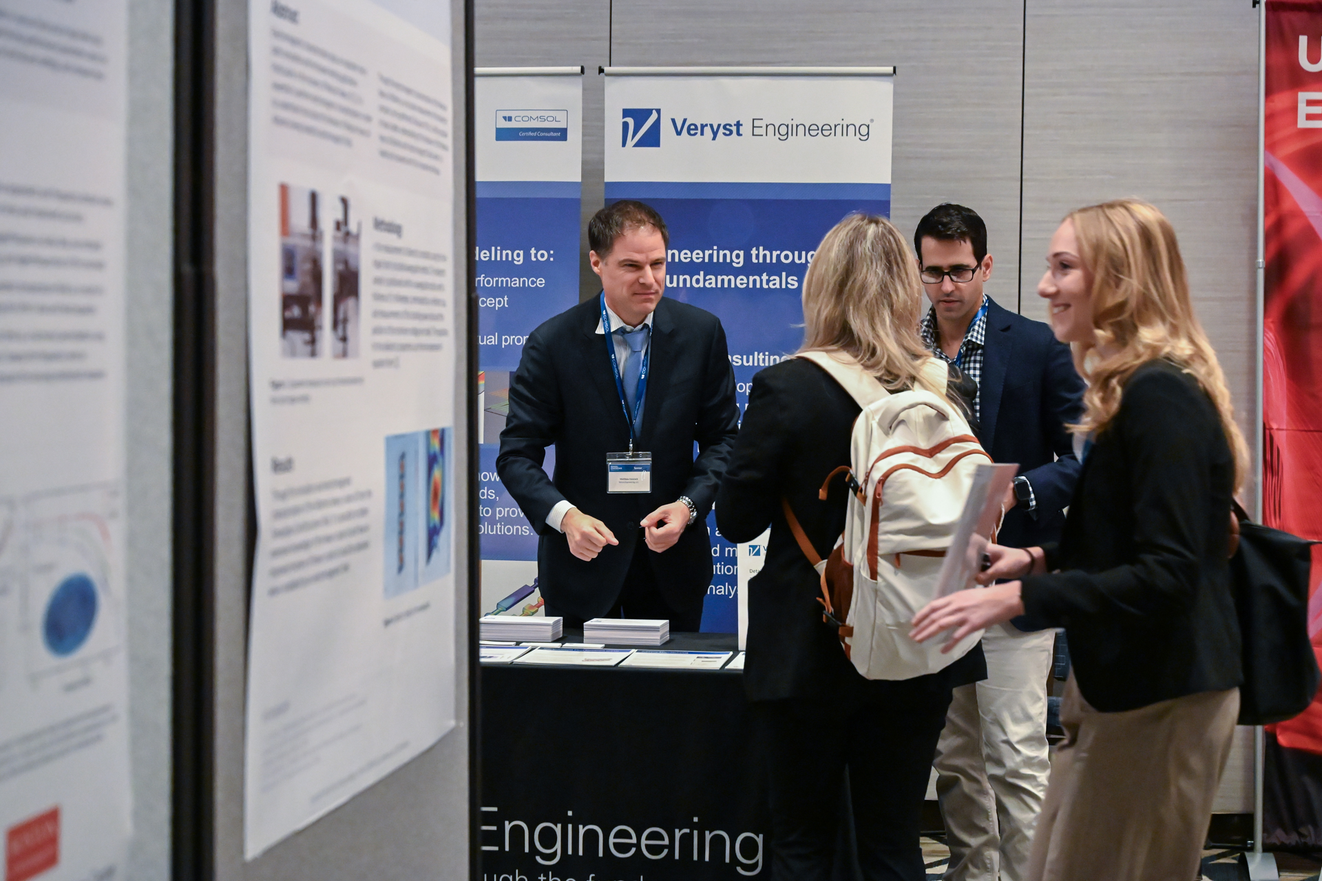 Veryst Engineering sponsored and exhibited at the conference.