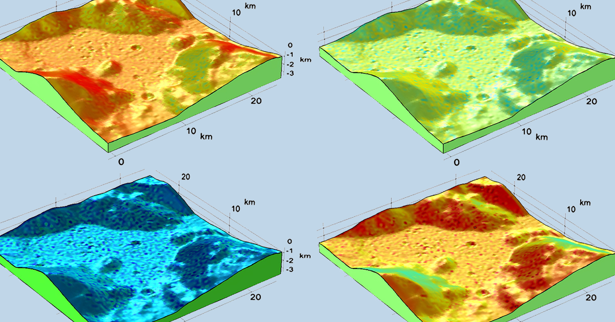 A 3D Model Helps Scientists Predict Thermal Behavior of the Moon ...