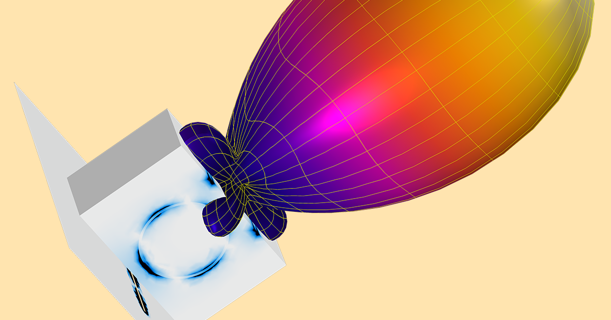 优化介质谐振器天线的性能 COMSOL 博客