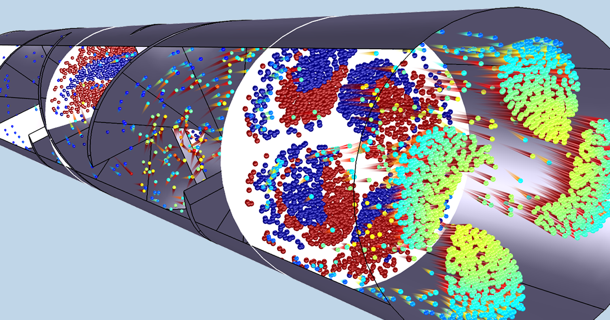 模拟流体中的粒子时应该使用哪种公式？ | COMSOL 博客