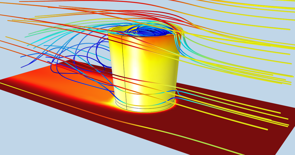 如何使用COMSOL® 模拟空气中的热湿传递| COMSOL 博客