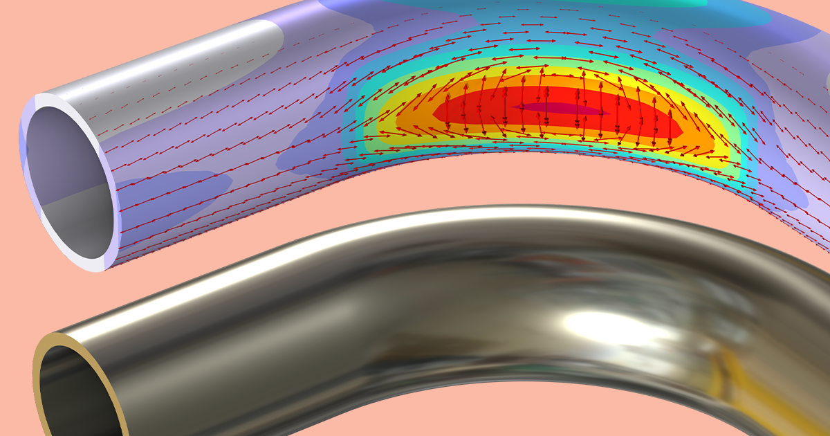 有意思的弯管应力 | COMSOL 博客